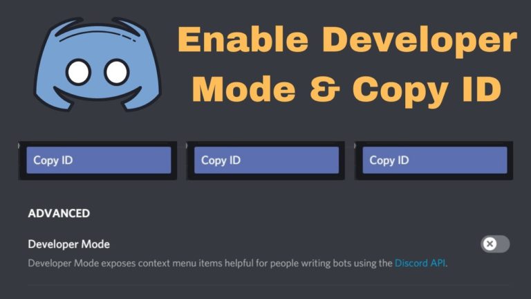 How to turn on Discord’s Developer Mode